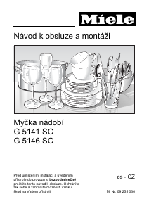 Manuál Miele G 5141 SC ECO Myčka na nádobí