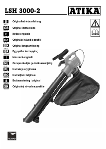 Manual Atika LSH 3000-2 Leaf Blower