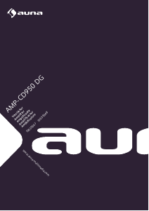 Manual Auna AMP-CD950 DG Amplifier