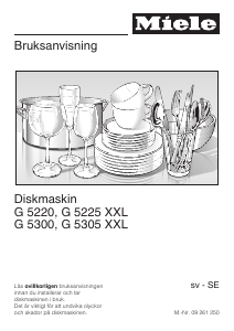 Bruksanvisning Miele G 5300 Diskmaskin