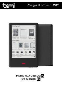 Manual Bemi Cognita Touch CGT E-Reader