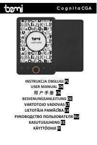 Bedienungsanleitung Bemi Cognita CGA E-reader