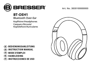 Bedienungsanleitung Bresser BT-OEH1 Kopfhörer