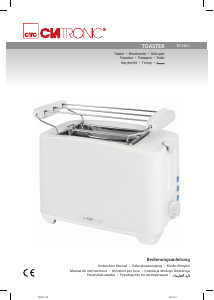 Manual Clatronic TA 3801 Toaster