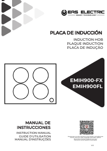 Mode d’emploi EAS Electric EMIH900FL Table de cuisson