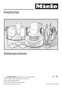 Käyttöohje Miele G 5510 Astianpesukone