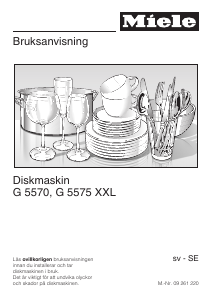 Bruksanvisning Miele G 5575 Diskmaskin