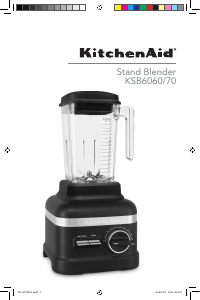 Manual KitchenAid KSB6060FG Blender