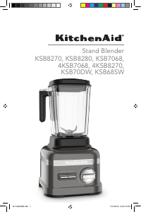 Manual KitchenAid KSB70DW Blender