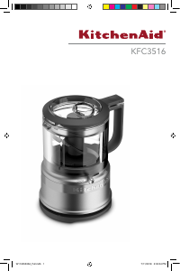 Manual de uso KitchenAid KFC3516IC Picador