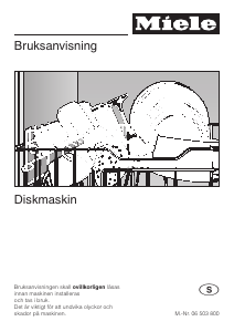 Bruksanvisning Miele G 606 SC Diskmaskin