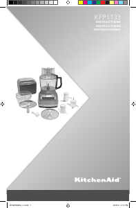 Manual KitchenAid KFP1133WH Food Processor