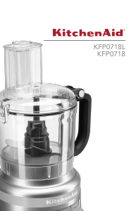 Handleiding KitchenAid KFP0718WH Keukenmachine