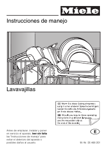 Manual de uso Miele G 611 SC Lavavajillas