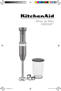 Handleiding KitchenAid KEB53AVANA Staafmixer