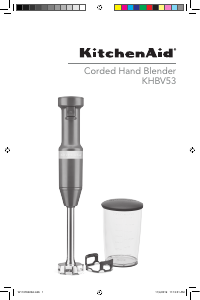 Handleiding KitchenAid KHBV53AQ Staafmixer