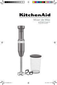 Manual KitchenAid KEB53AVBNA Hand Blender