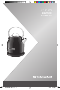 Manual KitchenAid KEK1222HT Kettle