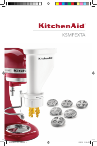 Manual de uso KitchenAid KSMPEXTA Máquina de pasta