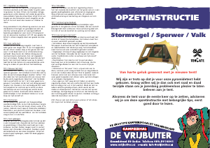 Handleiding Vrijbuiter Stormvogel Tent