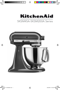 Handleiding KitchenAid 5KSM180CBALD Standmixer