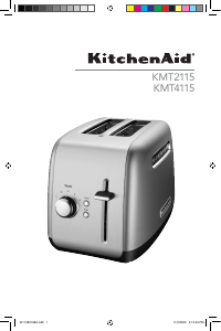 Manual de uso KitchenAid KMT4115SX Tostador