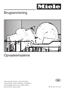 Brugsanvisning Miele G 645 Opvaskemaskine