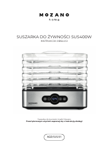 Instrukcja Mozano SUS 01 Suszarka do warzyw