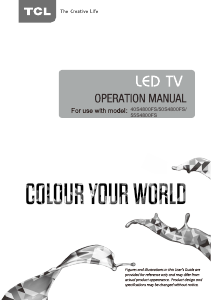 Handleiding TCL 32S4800FS LED televisie