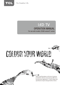 Handleiding TCL 50E5900US LED televisie