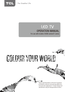 Bruksanvisning TCL 55C1CUS LED TV