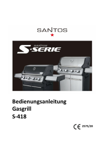 Bedienungsanleitung Santos S-418 Barbecue