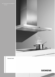 Manual Siemens LC64BA521B Cooker Hood