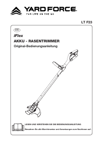 Bedienungsanleitung Yard Force LT F23 Rasentrimmer