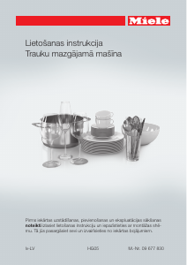 Rokasgrāmata Miele G 6900 SCi Trauku mašīna