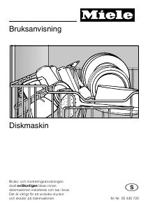 Bruksanvisning Miele G 691 SC Diskmaskin