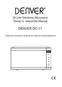 Bruksanvisning Denver OC-11 Mikrovågsugn
