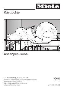 Käyttöohje Miele G 694 SC Astianpesukone