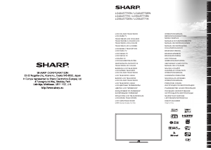 Manual Sharp LC-42LE772EN LCD Television
