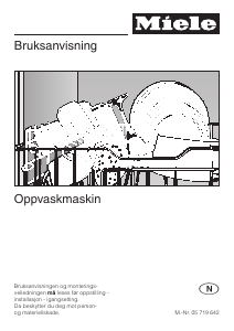 Bruksanvisning Miele G 841 Oppvaskmaskin