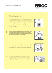 Instrukcja Pergo Domestic Extra Podłoga laminowana