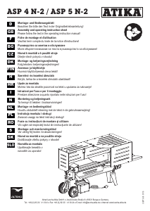 Manuál Atika ASP 4 N-2 Štípačka na dřevo