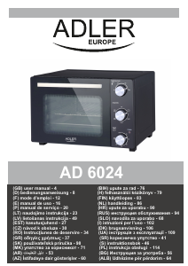 Handleiding Adler AD 6024 Oven