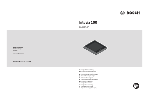 Manual de uso Bosch Intuvia 100 Ciclocomputador