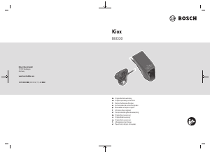 Manual de uso Bosch Kiox Ciclocomputador