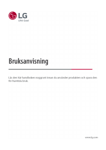 Bruksanvisning LG 55UN74006LA LED TV