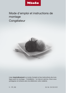 Mode d’emploi Miele F 12016 S-2 Congélateur