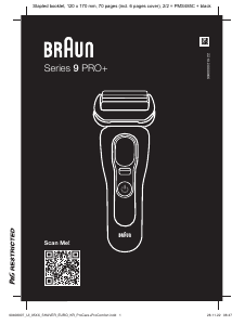 Handleiding Braun 5793 Series 9 PRO+ Scheerapparaat