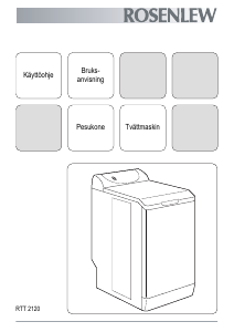 Bruksanvisning Rosenlew RTT2120 Tvättmaskin