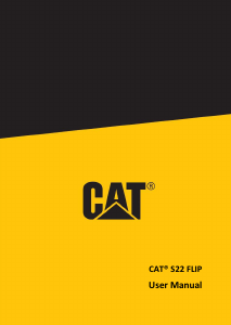 Handleiding CAT S22 Flip Mobiele telefoon